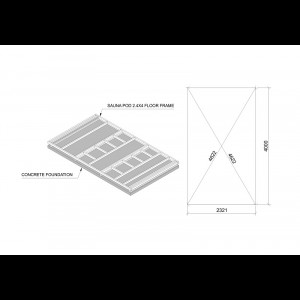 Sauna Pod 2.4x4m