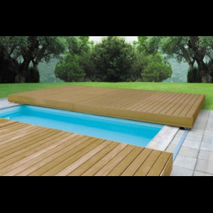 Mobile Sicherheits-Terrasse Holz