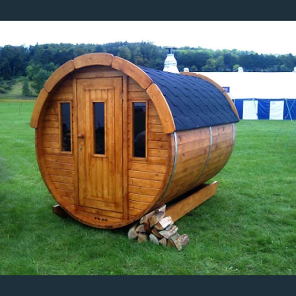 Saunafass – Ø1.9/2.2 x 2 m