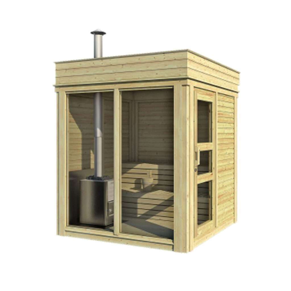 Sauna Cube – 2 x 2 m