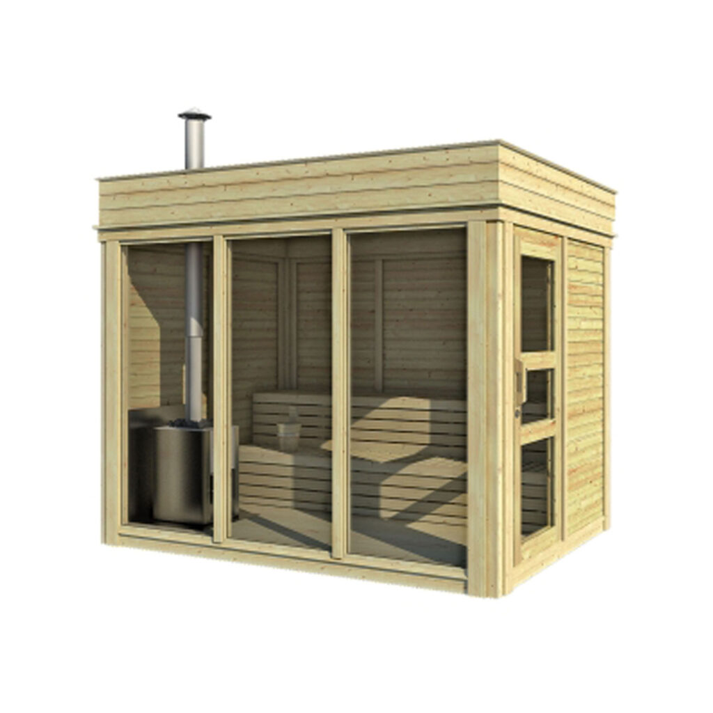 Sauna Cube – 2 x 3 m